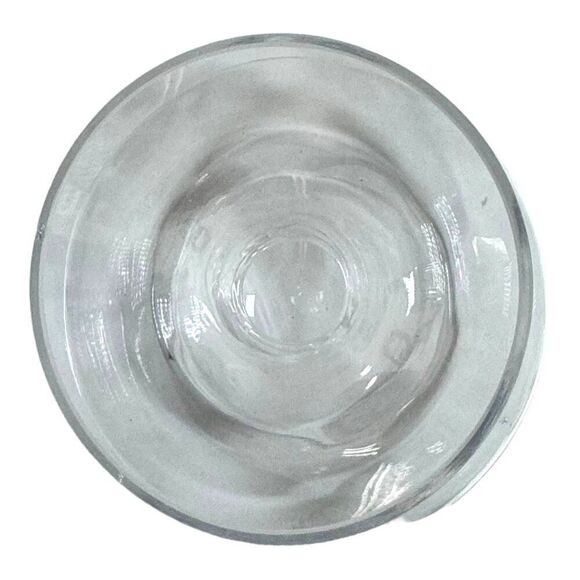 Holmegaard Glass Wine Decanter Clear Vase 12" Modern Elegance For Home Decor - Picture 2 of 5